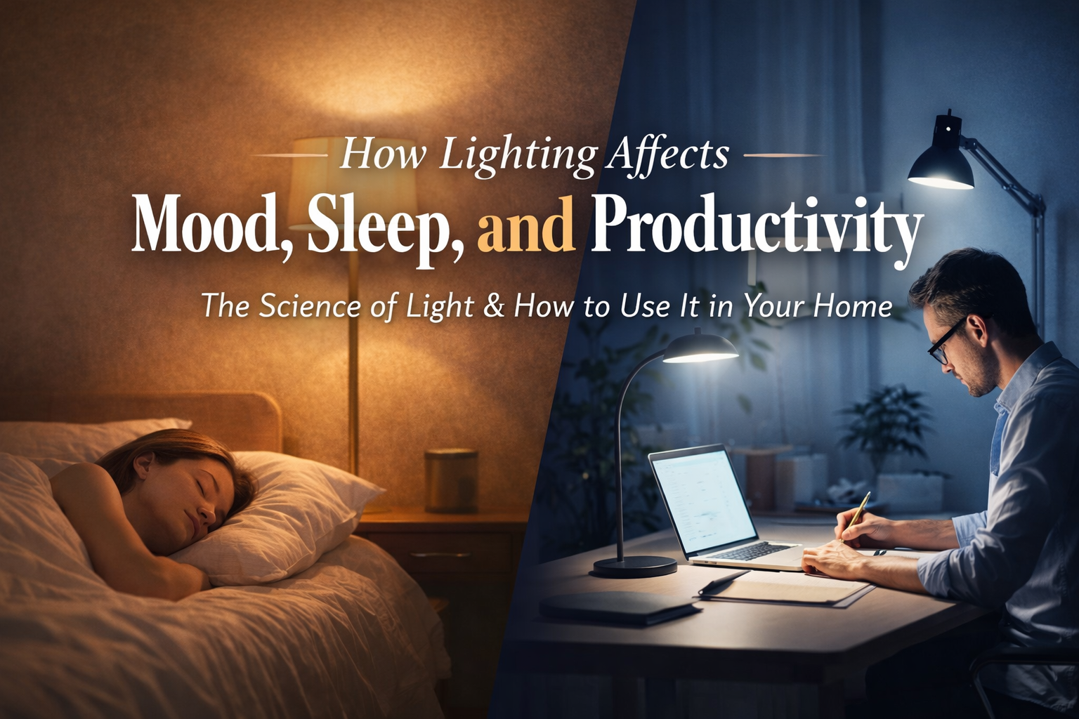 How Lighting Affects Mood, Sleep, and Productivity