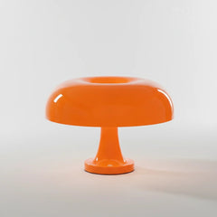 Modern Orange Mushroom Lamp