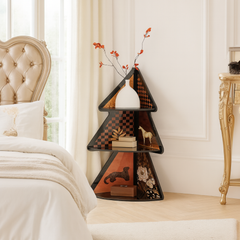 Christmas Tree-Shaped Corner Shleves