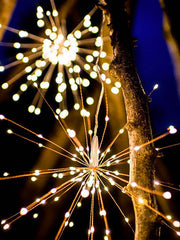 2pc Firework Shaped Decorative Light