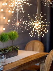 2pc Firework Shaped Decorative Light