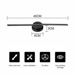 3D Hologram LED Fan With Frame