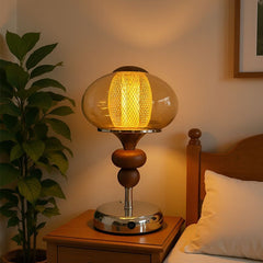 Medieval Retro Style Rechargeable Table Lamp