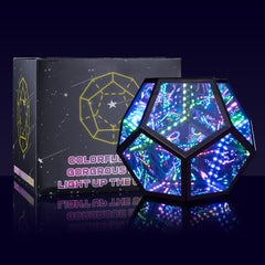 Infinity Dodecahedron Magic Table Lamp