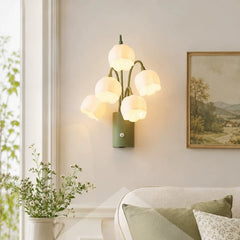 Smart Sensor Tulip Wall Light, Rechargeable, Megnetic Install
