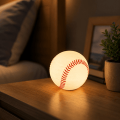 Baseball Night Light, Gift for Baseball Fans, Kids & Players