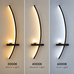 Set of 2 Cordless LED Wall Sconces, 4000mAh Rechargeable