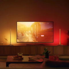 2-pack RGBCW golden Corner Table Lamp