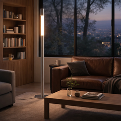 Minimalist Aluminum Telescopic Floor Lamp 53‘’H