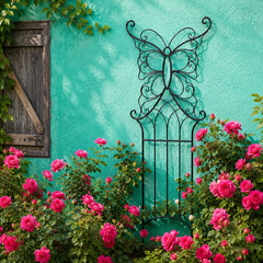 Butterfly Garden Trellis for Climbing Plants