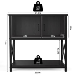 20-29 Gallon Fish Tank Stand, Storage Cabinet