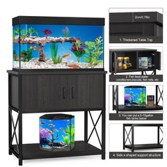 20-29 Gallon Fish Tank Stand, Storage Cabinet