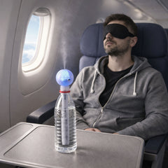 Portable Mini Humidifier Stick, Small Cordless Humidifying Wand for Water Bottle or Cup