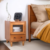 Vintage Nightstand Bedroom Minimalist Storage Cabinet