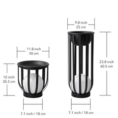 Outdoor Solar Power LED Plant Stand