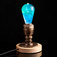 EPlight Ocean bulb with vintage iron base