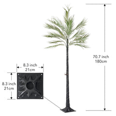 5.9ft Artificial Phoenix Palm Tree