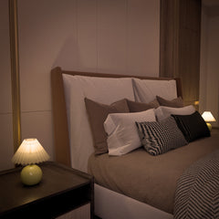 Pottery ceramics table lamp