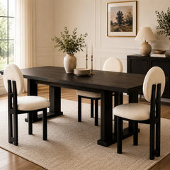 Solid Wood Dining Chair Side Chair (set Of 2) - No Assembly Required