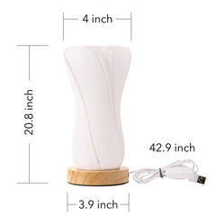 Frosted Glass Vase lamp