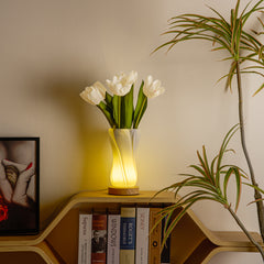 Frosted Glass Vase lamp