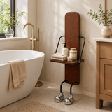 Space-Saving Freestanding Spa Shelf for Towels, Toiletries & Decor