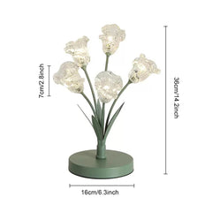 bell orchid table lamp