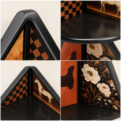 3-Tier Decorative Corner Shelf