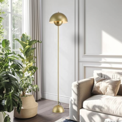 Golden Dome Floor Lamp
