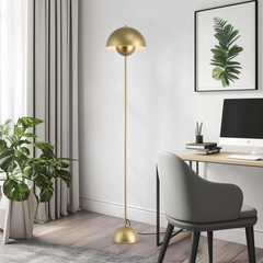 Golden Dome Floor Lamp