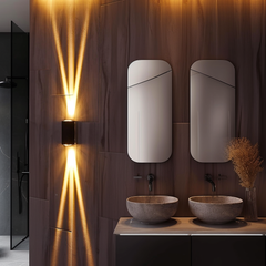 LED Waterproof Outdoor 3 Beams Wall Light