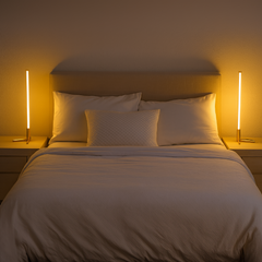 RGBCW Corner Table Lamp - Golden