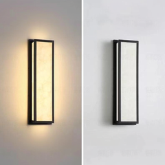 IP65 Waterproof Marble Front Porch Light Exterior Wall Sconce