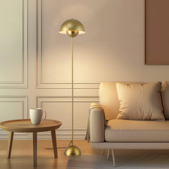 Golden Dome Floor Lamp