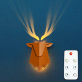 Elk Wall Lamp, Creative Projection Lamp