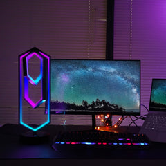 Polygon Table Lamp for computer desk