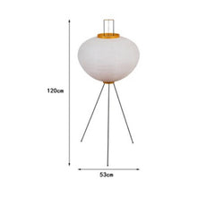 Japanese Wabi-Sabi Rice Paper Table Lamp