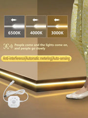 Motion Sensor Neon Lights Flex Strip, USB Powered For Stairs, Corridors