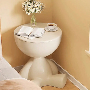 2-In-1 Modern Creative Bear-Shaped Storage Cabinet Bedside Table, Coffee Table