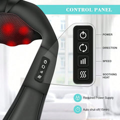 Massager for Neck, Back, Shoulder, With Heat