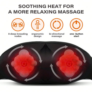 Massager for Neck, Back, Shoulder, With Heat