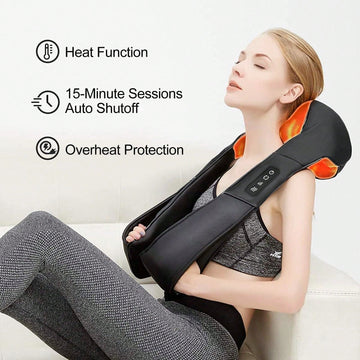Massager for Neck, Back, Shoulder, With Heat