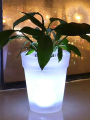 Solar Plant Lights, White LED Flower Pot Lights