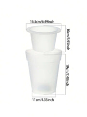 Solar Plant Lights, White LED Flower Pot Lights