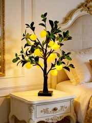 24LEDs Artificial Lemon Tree Light, Set of 2
