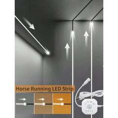Motion Sensor Neon Lights Flex Strip, USB Powered For Stairs, Corridors