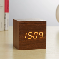 Wooden Minimalist Table Clock