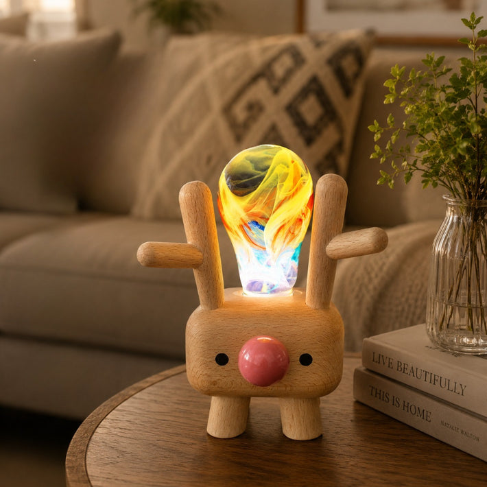 Hnadmade Reindeer Desk Lamp