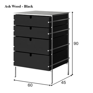 4-Tier Stainless Steel Storage Cabinet / Bar Counter Cabinet