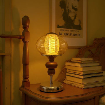 Medieval Retro Style Rechargeable Table Lamp